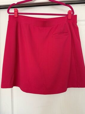 Tail Fuchsia Textured Golf Skort